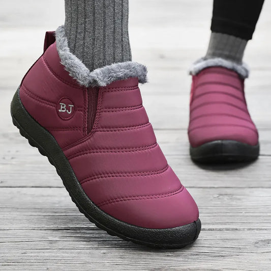 BJ Warm Lined Winter Comfort Boots