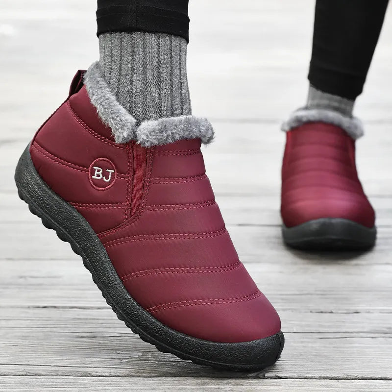BJ Warm Lined Winter Comfort Boots