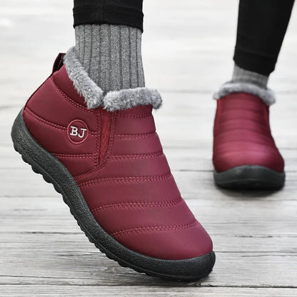 BJ Warm Lined Winter Comfort Boots