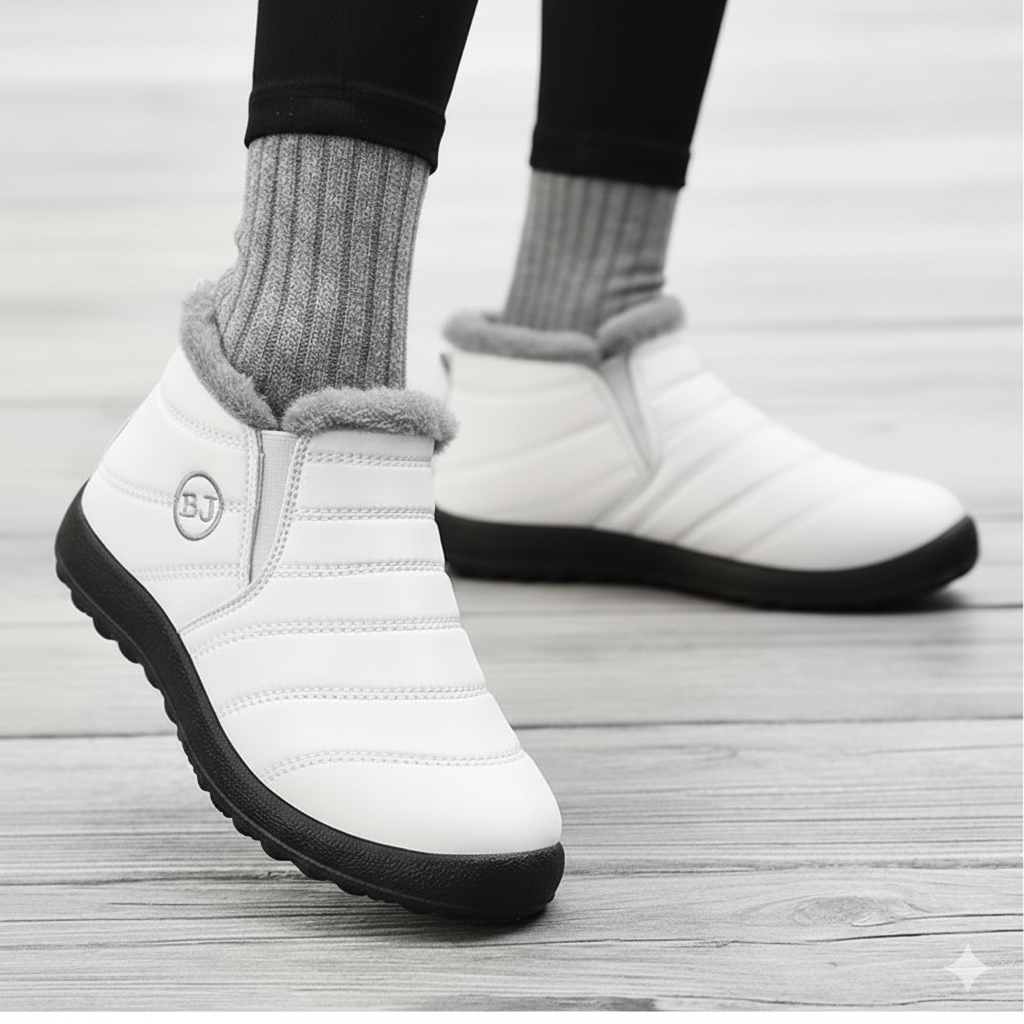 BJ Warm Lined Winter Comfort Boots
